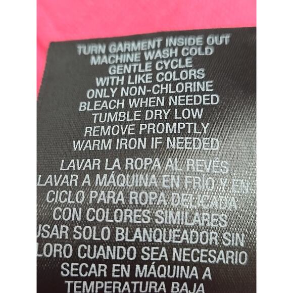 Crop Cardigan In Pink Girls XL Button Closure Knitted Shrug Sweater Top - Picture 6 of 6